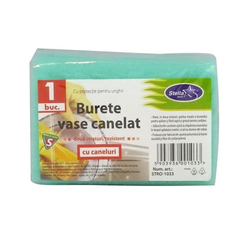 Burete de Vase Canelat Stella