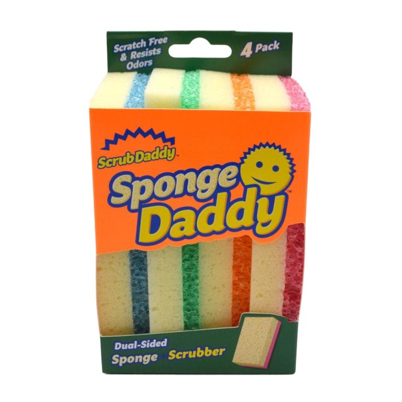 Bureti de Vase Scrub Daddy, cu Parte Abraziva, 4 Bucati
