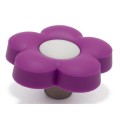 Buton Mobilier Copii Floricica Mov, 45x45x24 mm
