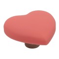 Buton Mobilier Copii Inimioara Roz, 41x41x24 mm