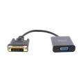 Cablu Adaptor DVI-D 24 + 1P Tata, VGA Mama, 15 cm Well