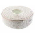 Cablu Coaxial RG6, 75R, Fire Otel Cuprat, Ecranat cu Folie Al + Al&Mg 48 x 0.12, Rola 100m, Well