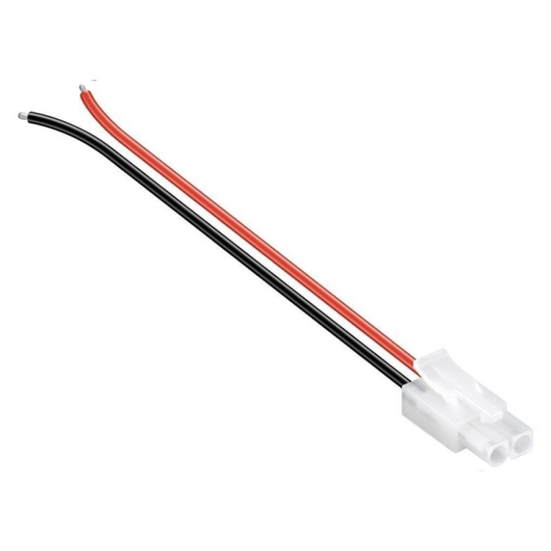 Cablu Conectare Acumulator, Tamiya Mama, Rosu / Negru, 0.14m, 1.5mm2, Goobay