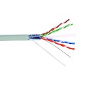 Cablu de Retea F / UTP Well, Cat 6, 8 Fire din Cupru, Gri, Rola 305m