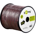 Cablu Difuzor Goobay, Rola 100m, Rosu / Negru, 2 x 1.50mmp