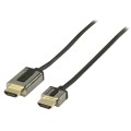 Cablu HDMI cu Ethernet 3.0m, Negru, Profigold