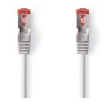 Cablu S/FTP Cat6 RJ45 Tata, RJ45 Tata, 1 m, Gri, Nedis