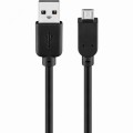 Cablu USB 2.0 A Tata - Micro USB-B Tata, 1m, Goobay