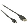Cablu USB 2.0 A Tata - USB Mini-B 4pini Tata, 1.8m, Set 6 Blistere, Well