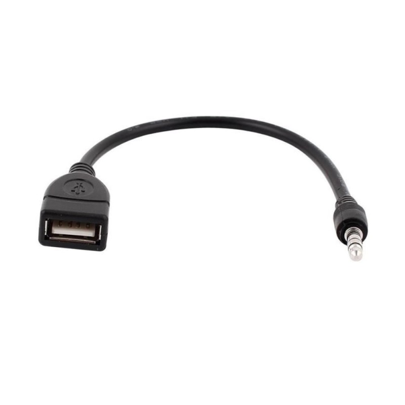 Cablu USB Mama,  Jack 3.5 mm 4P, 0.2 m, Goobay