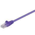 Cablu UTP Goobay, Cat 5e, Patch Cord, 1.5m, Mov