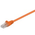 Cablu UTP Goobay, Cat 5e, Patch Cord, 3m, Portocaliu