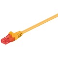 Cablu UTP Goobay, Cat 6, Patch Cord, 1m, Galben