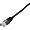 Cablu UTP Well, Cat 5e, Patch Cord, 10 m, Negru