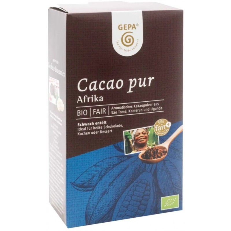 Cacao Bio Pura Africa, 250 g, Gepa
