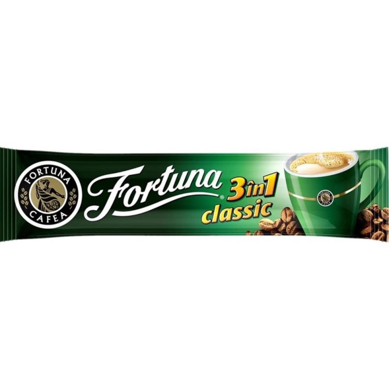Cafea 3 in 1 Fortuna Classic, 15.2 g