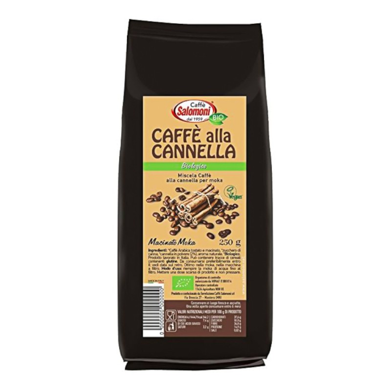 Cafea Bio cu Scortisoara Salomoni, 250 g