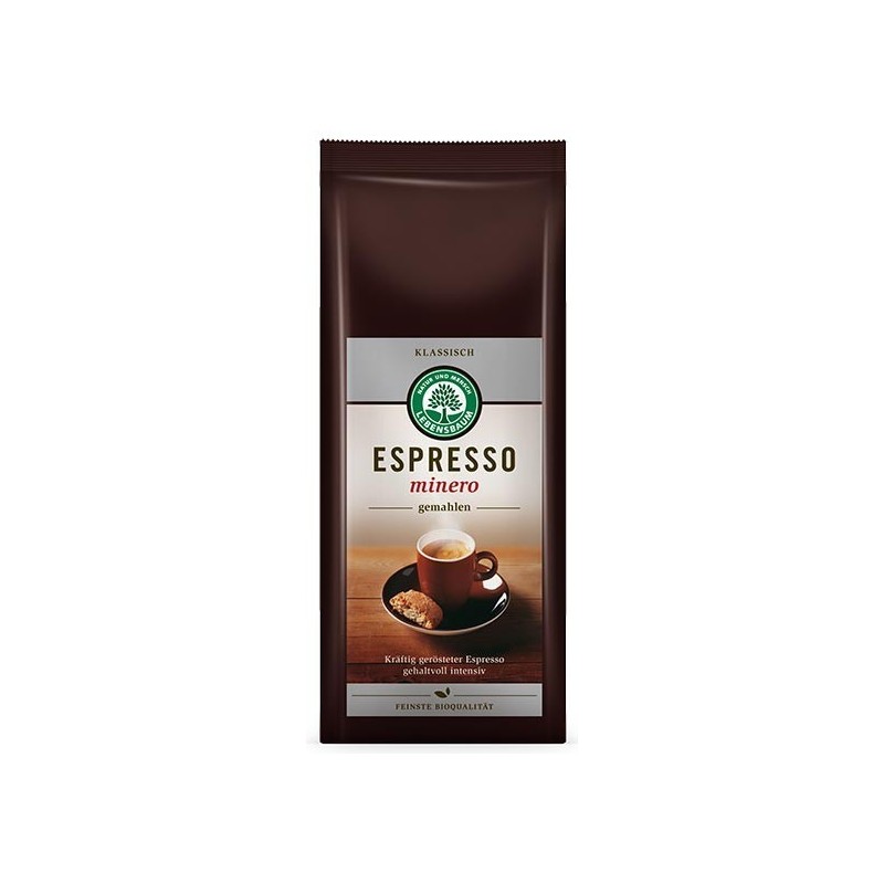 Cafea Bio Macinata Expresso Minero, 250 g Lebensbaum