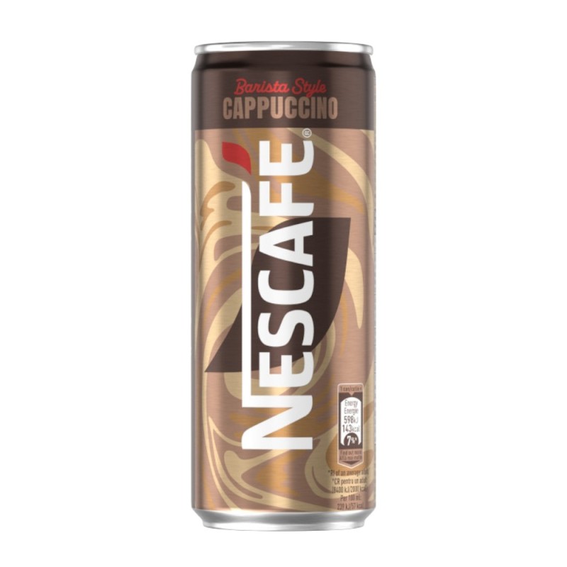 Cafea Cappuccino, Nescafe, Barista Style, 250 ml
