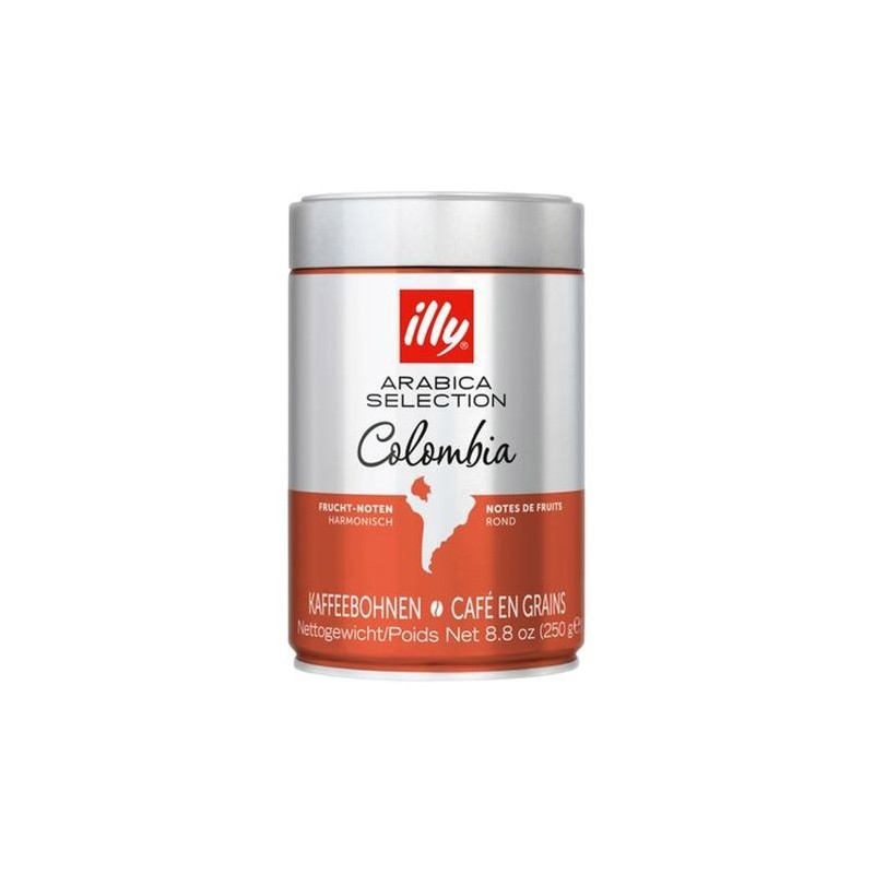 Cafea Columbia Boabe Cutie Metal 250gr