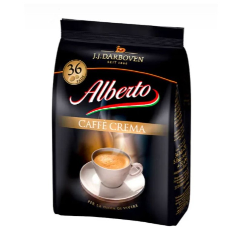 Cafea Darboven Alberto Caffe Crema, 7 g, 36 Plicuri