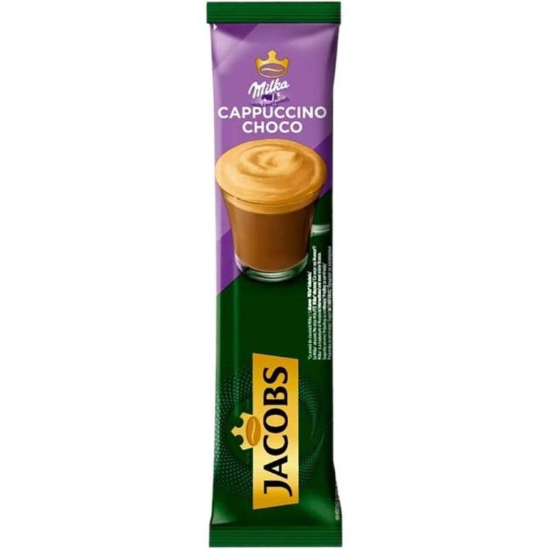 Cafea Instant Jacobs Cappuccino Milka Choco, 15.8 g