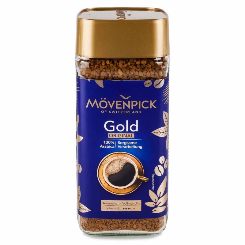 Cafea Instant, Movenpick Gold Original, 200 g