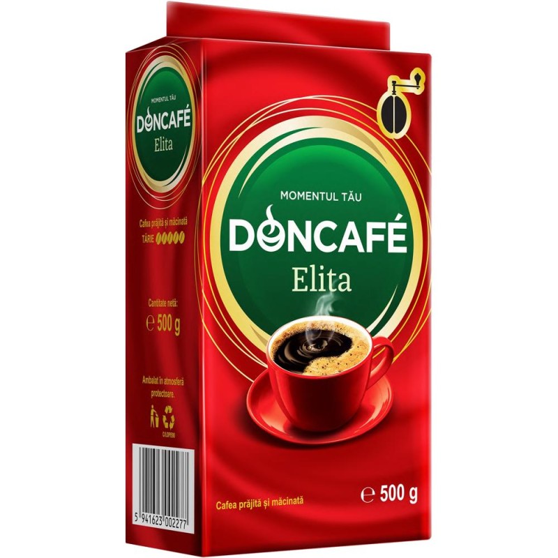 Cafea Macinata Doncafe Elita Vacuum, 500 g 