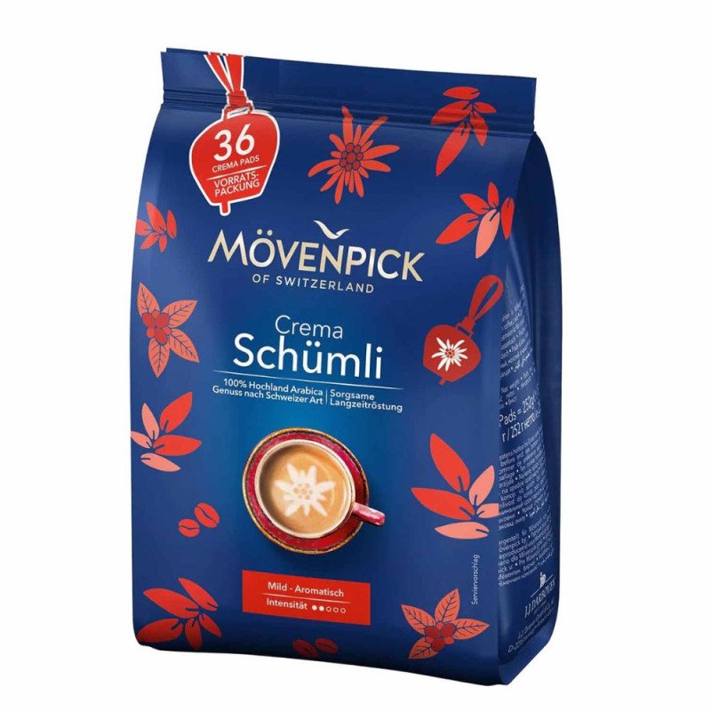 Cafea Movenpick Crema Schumli, 7 g. 36 Plicuri