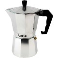 Cafetiera Espresso din Aluminiu, Capacitate 6 Cesti, Diametru 9 cm, 300 ml