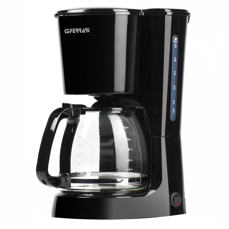 Cafetiera G3Ferrari Cafe de Lux, 800 W, 1.5 l, Negru