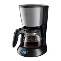 Cafetiera Philips HD7459/20, 1000 W, 1.2 l, Anti-Picurare, Cronometru Presetabil, Oprire Automata, Negru