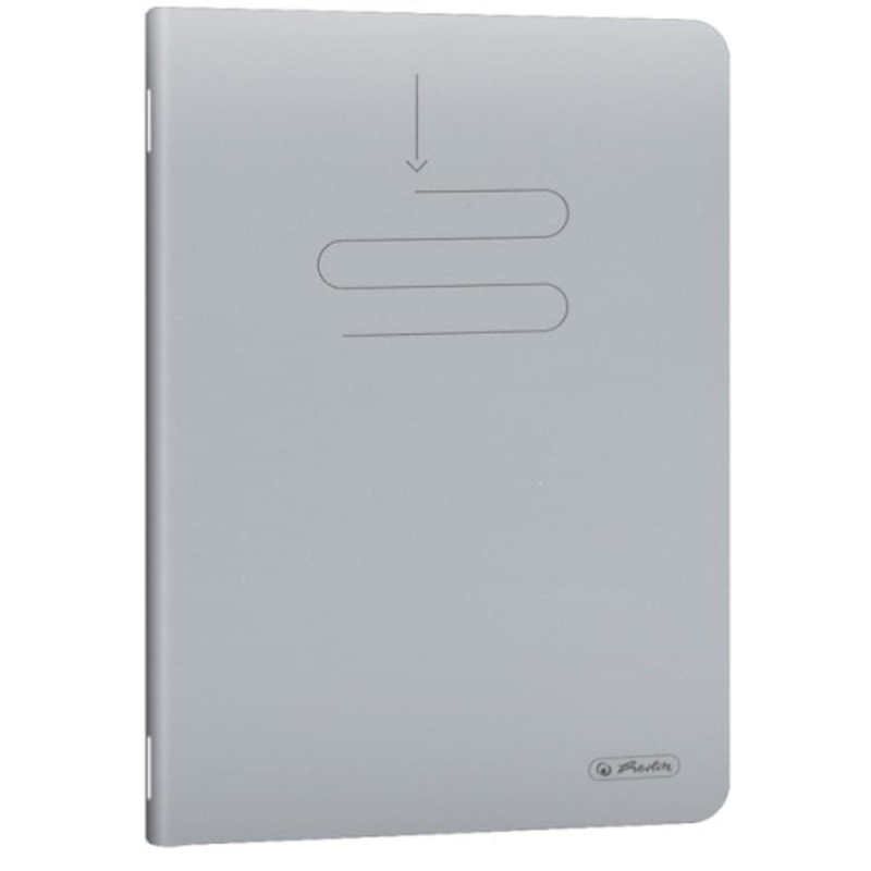 Caiet A4 60 File, Hartie 70 g/mp FSC Mix, Coperta PP, Patratele, Diverse Culori