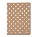 Caiet A4, 80 File cu Spirala, Matematica, Pure Glam