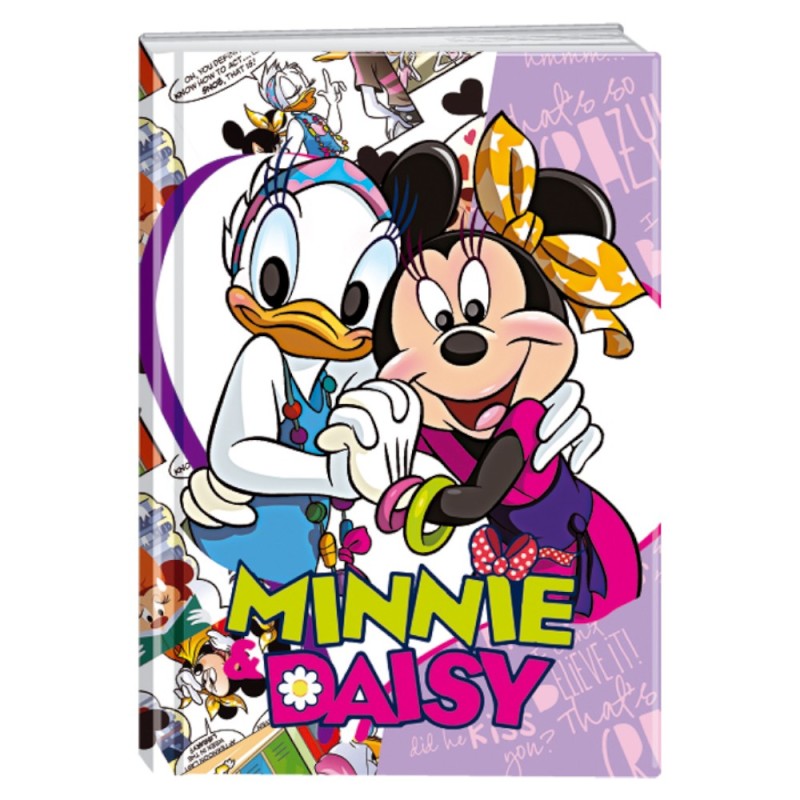 Caiet A4 Dictando, 40 File, 80 g, Coperta Minnie Glitter, Varianta 5