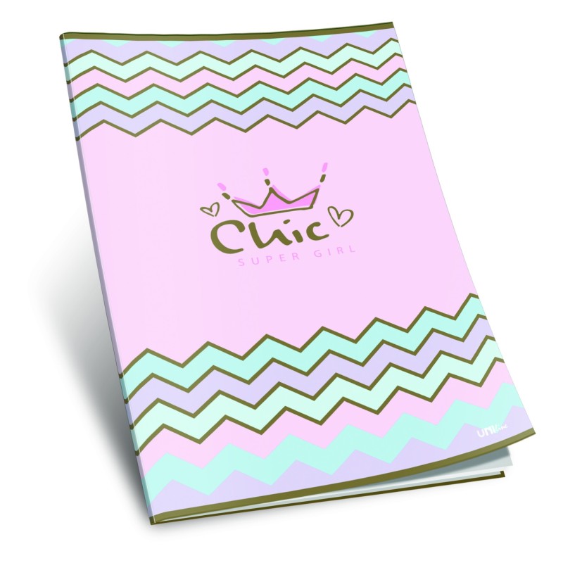 Caiet A4 Dictando, 42 File, Coperta Plastifiata Chic Forever, Varianta 1