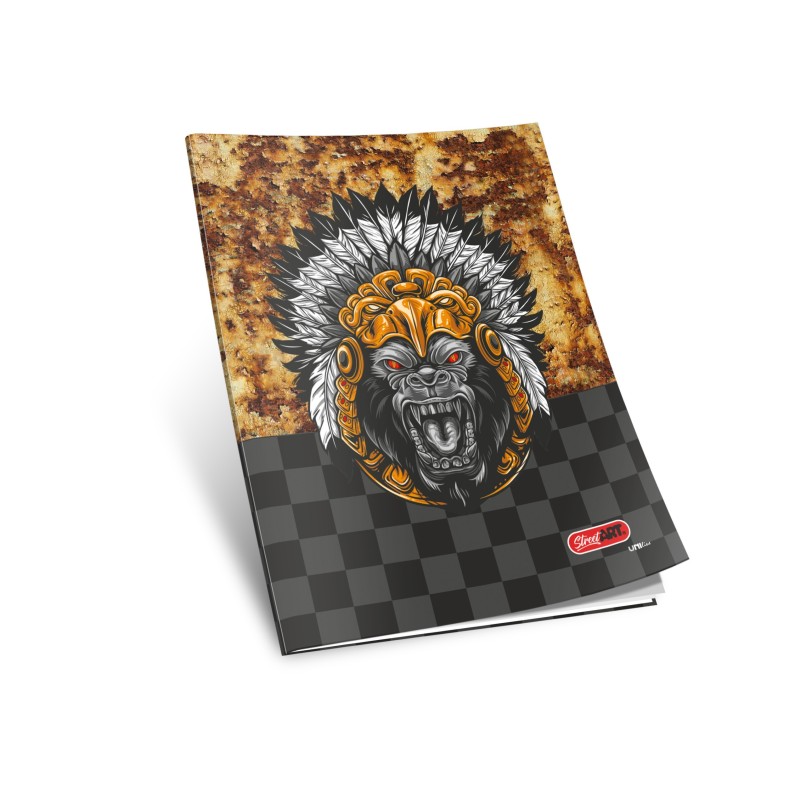 Caiet A4 Dictando, 42 File, Coperta Street Art, Varianta 4