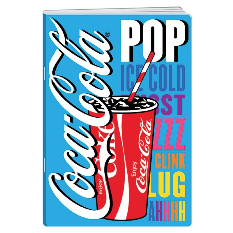 Caiet A4 Dictando, 50 File, 80 g, Coperta Coca Cola, Varianta 6