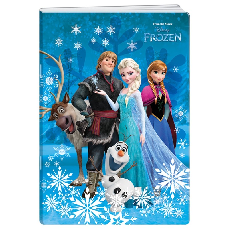 Caiet A4 Dictando, 50 File, 80 g, Coperta Frozen, Varianta 2