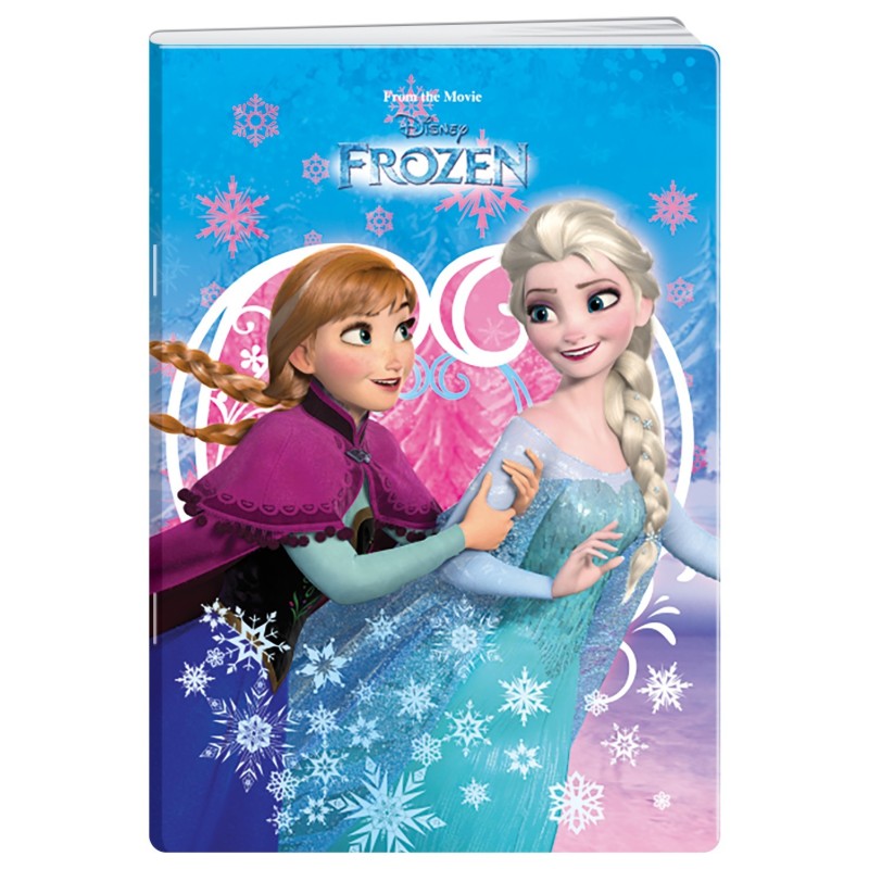 Caiet A4 Dictando, 50 File, 80 g, Coperta Frozen, Varianta 4