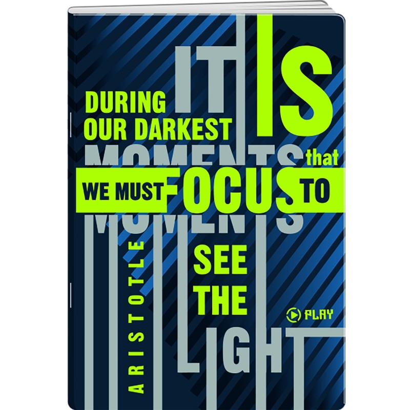 Caiet A4 Dictando, 80 File, 70 g, Coperta Citate, Varianta 2