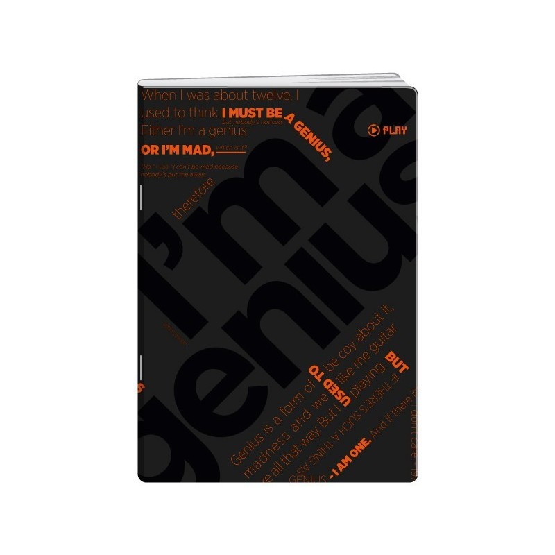 Caiet A4 Dictando, 96 File, 70 g, Coperta Citate, Varianta 6