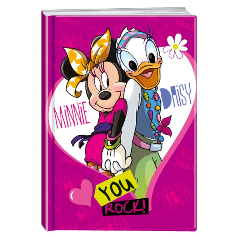 Caiet A4 Matematica, 40 File, 80 g, Coperta Minnie Glitter, Varianta 3