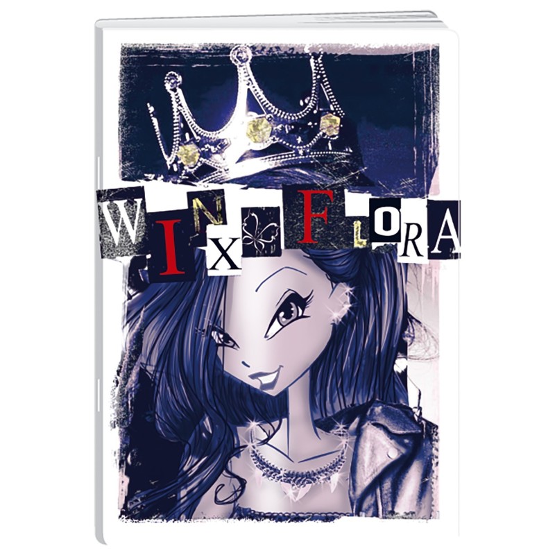 Caiet A4 Matematica, 40 File, 80 g, Coperta Winx Glitter, Varianta 3