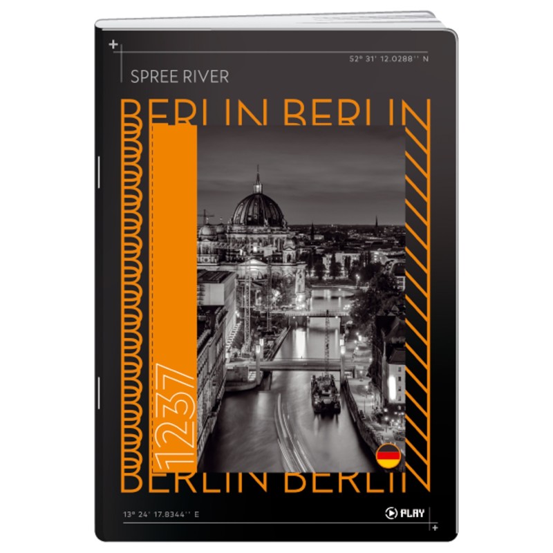 Caiet A4 Matematica, 42 File, 80 g, Coperta Berlin, Varianta 2