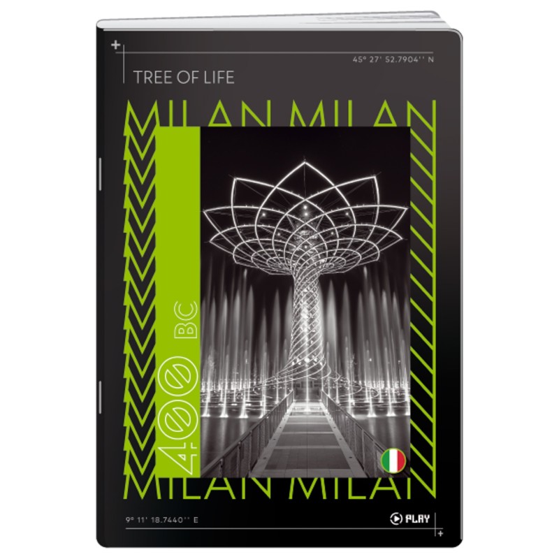 Caiet A4 Matematica, 42 File, 80 g, Coperta Milano, Varianta 1