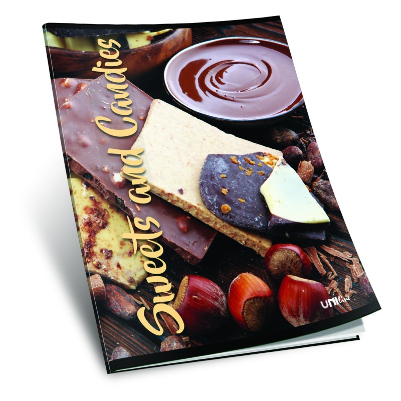 Caiet A4 Matematica, 42 File, Coperta Sweets & Candies, Varianta 6