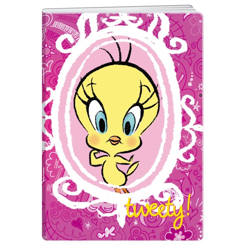 Caiet A4 Matematica, 48 File, 70 g, Coperta Tweety , Varianta 3