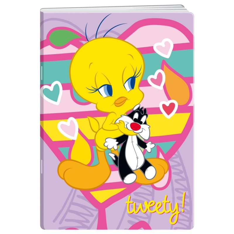 Caiet A4 Matematica, 48 File, 70 g, Coperta Tweety , Varianta 6