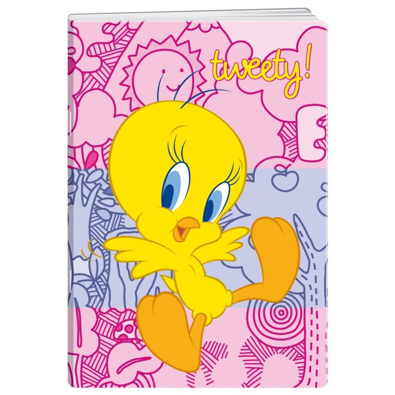 Caiet A4 Matematica, 48 File, 70 g, Coperta Tweety , Varianta 7